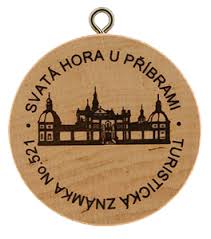 turistick� zn�mka Svat� Hora - P��bram (poutn� m�sto)