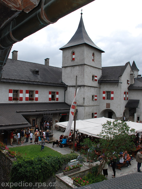 foto Hohenwerfen - Rakousko (hrad)