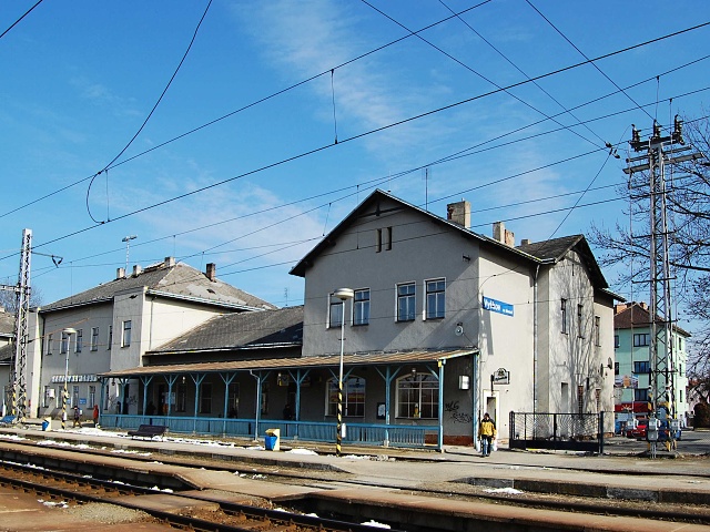foto Vykov na Morav (eleznin stanice)