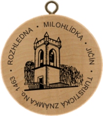 turistick znmka Rozhledna Milohldka - Jin (rozhledna)