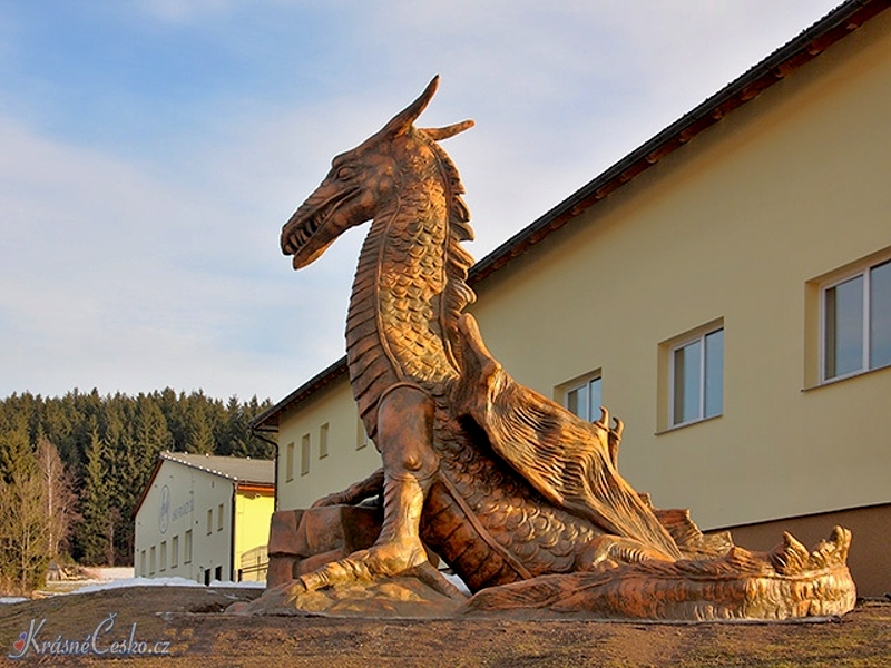 foto Drak - Ronov nad Szavou (socha)