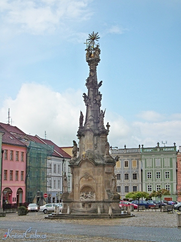 foto Souso Nejsvtj Trojice - Jindichv Hradec (morov sloup)