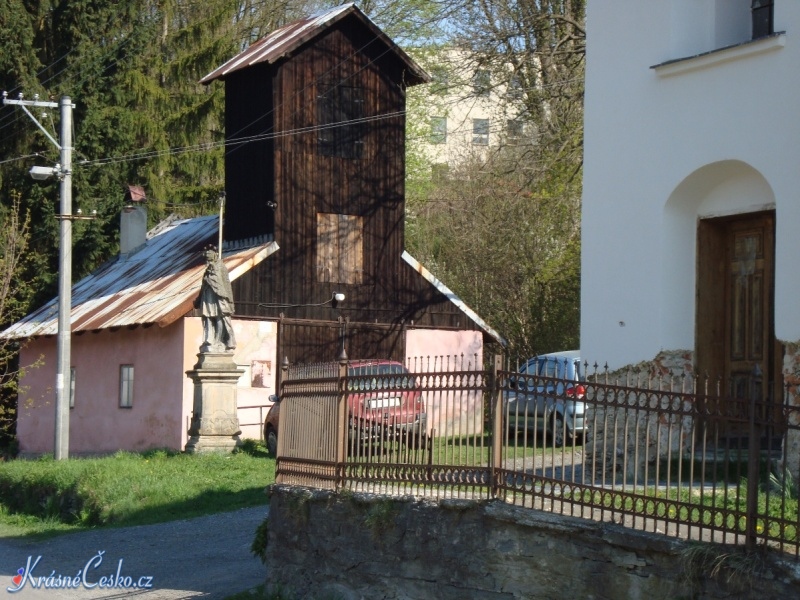 foto Socha Jana Nepomuckho - Norberany (socha)