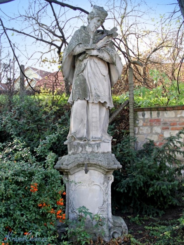 foto Socha sv.Jana Nepomuckho - Bavory (socha)