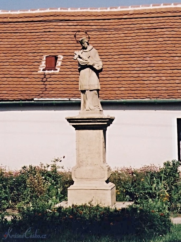 foto Socha sv.Jana Nepomuckho - Brod nad Dyj (socha)