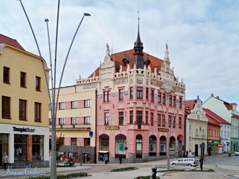 foto Mstsk spoitelna - Strakonice (zajmavost)