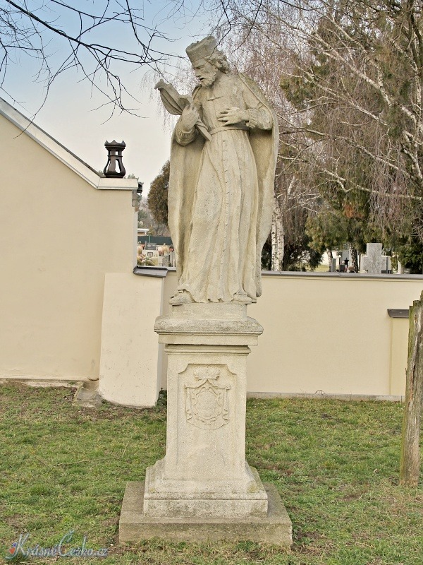 foto Socha sv. Jana Nepomuckho - Hruovany nad Jeviovkou (socha) 