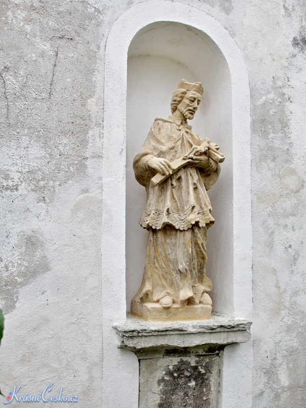 foto Socha sv. Jana Nepomuckho - Pavlov (socha)