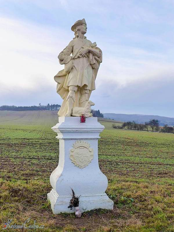 foto Socha sv. Vendelna - Bolkovice (socha)