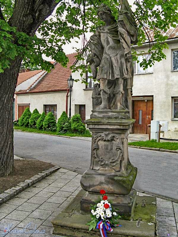 foto Socha sv. Florina - Plumlov (socha)