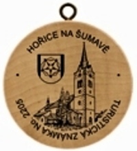 turistick znmka Hoice na umav (mstys)