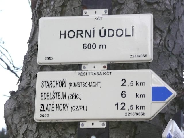 foto Horn dol (rozcestnk)