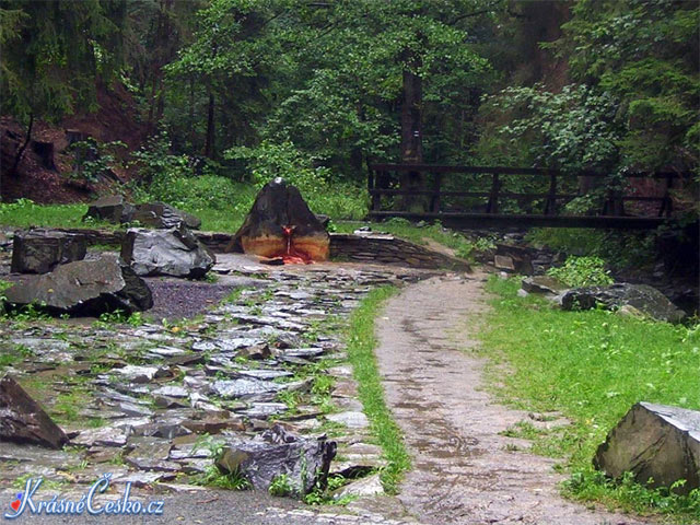 foto Tkovsk kyselka (minerln pramen)