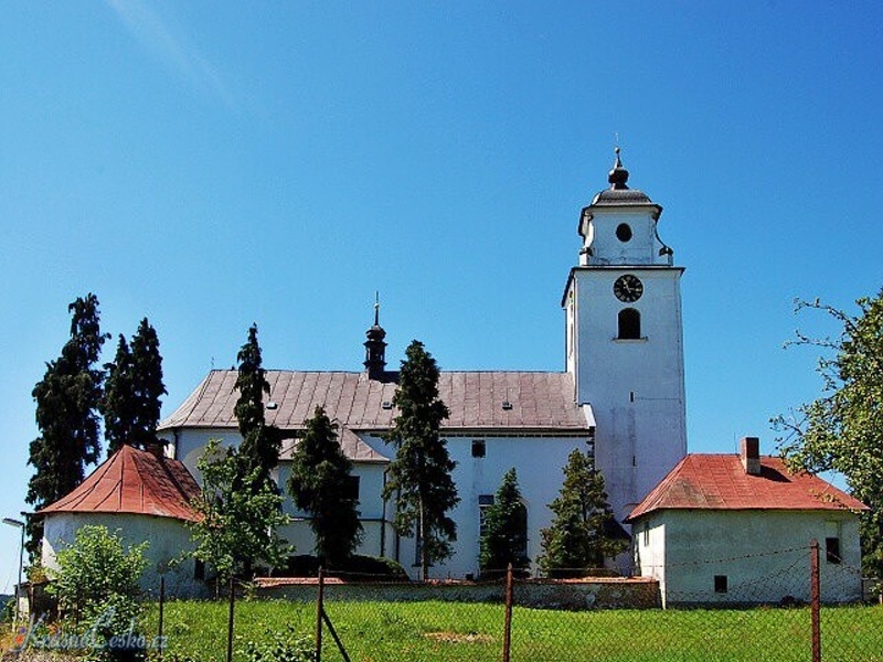 foto Farn a poutn kostel Nanebevzet Panny Marie - Netn (kostel)