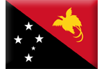Sttn vlajka Papua-Nov Guinea