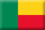 Sttn vlajka Benin